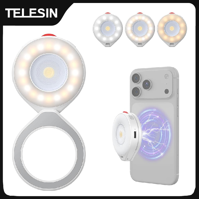 TELESIN Magnetic Flash Light S - đánh giá và giá Photography Lighting Brands