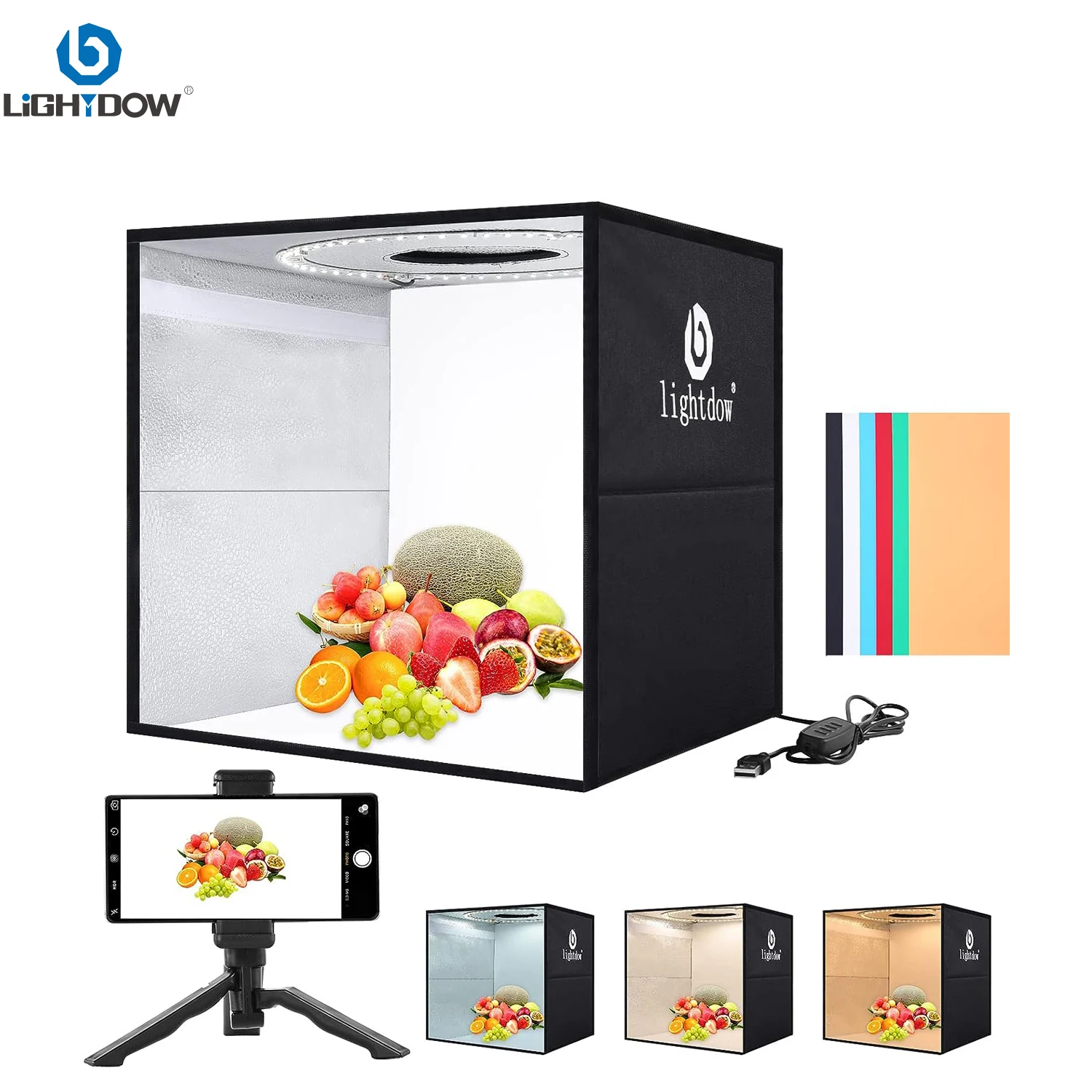 Lightdow Photo Studio Light Bo - đánh giá và giá Photography Lighting Handheld