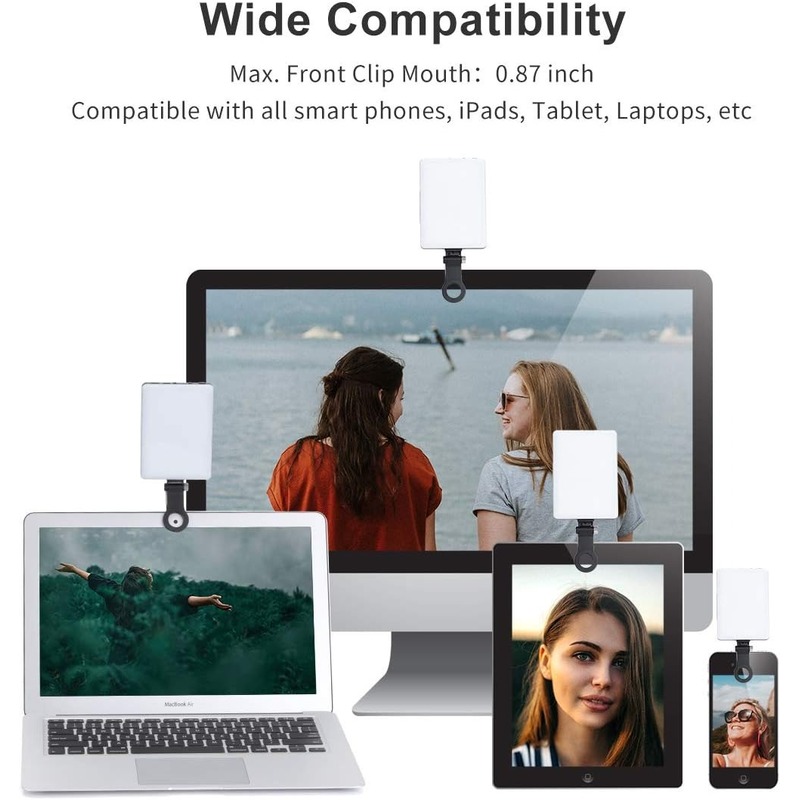 LED Portable Clip-on Selfie Li - đánh giá và giá Photography Lighting Description