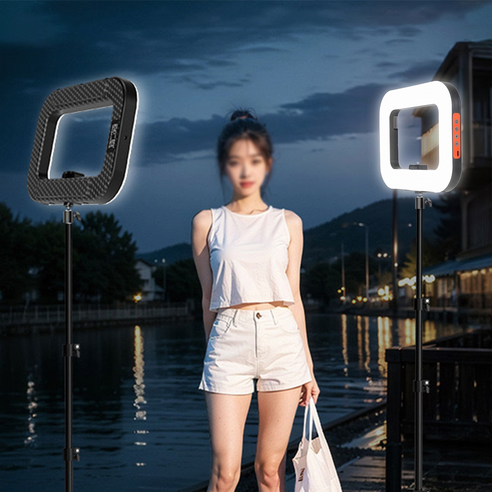 Handheld Selfie Light Multi-Pu - đánh giá và giá Photography Lighting Handheld