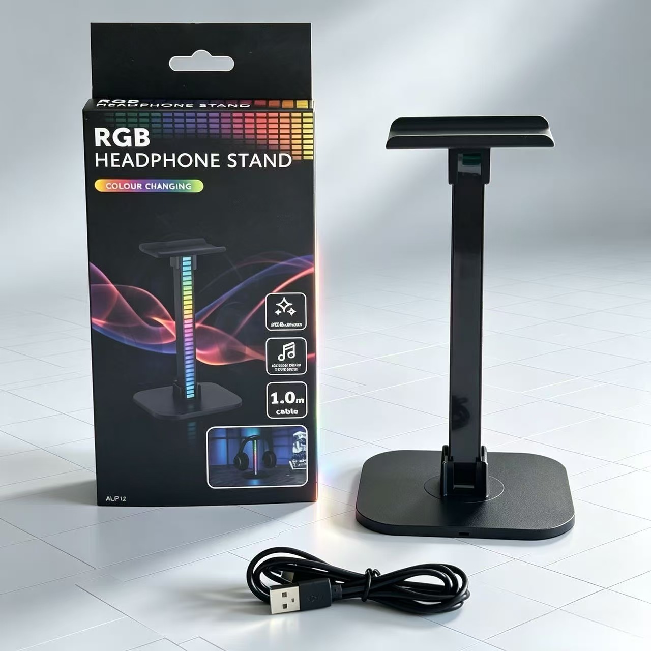 USB Gaming Headphone Stand RGB - đánh giá và giá Photography Lighting Game