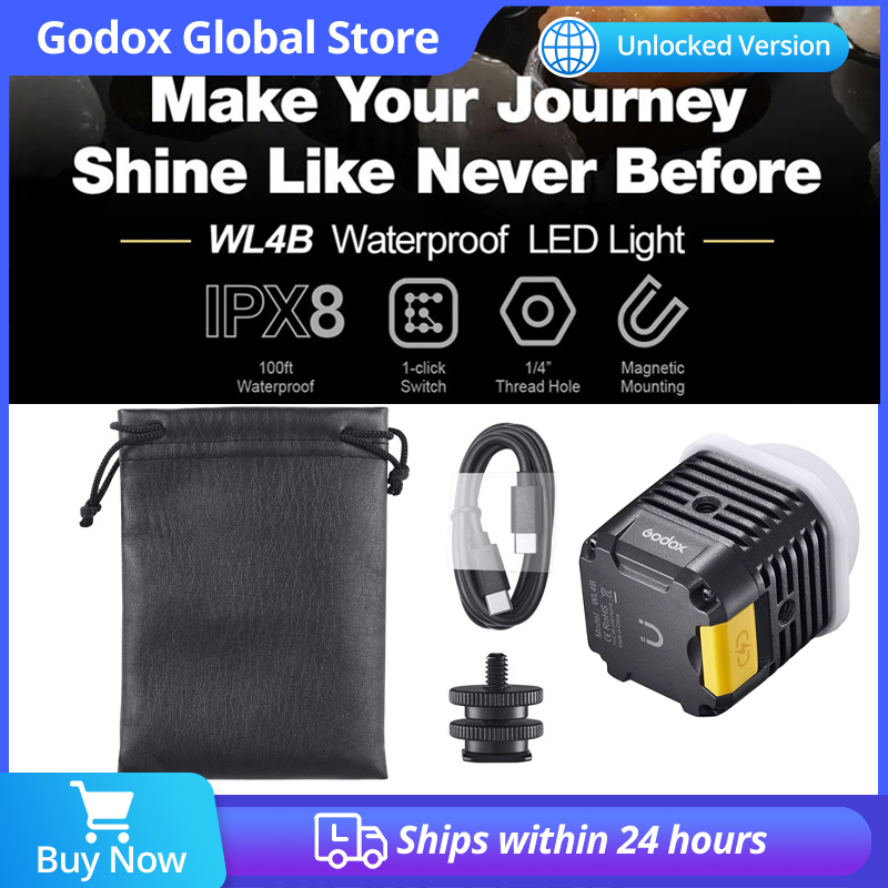 in Stock Godox WL4B 5600K Wate - đánh giá và giá Photography Mobile Lighting